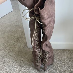 Brown Boot Heels